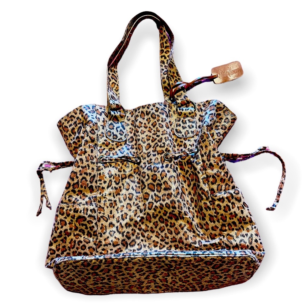Neiman Marcus cheetah print shoulder bag